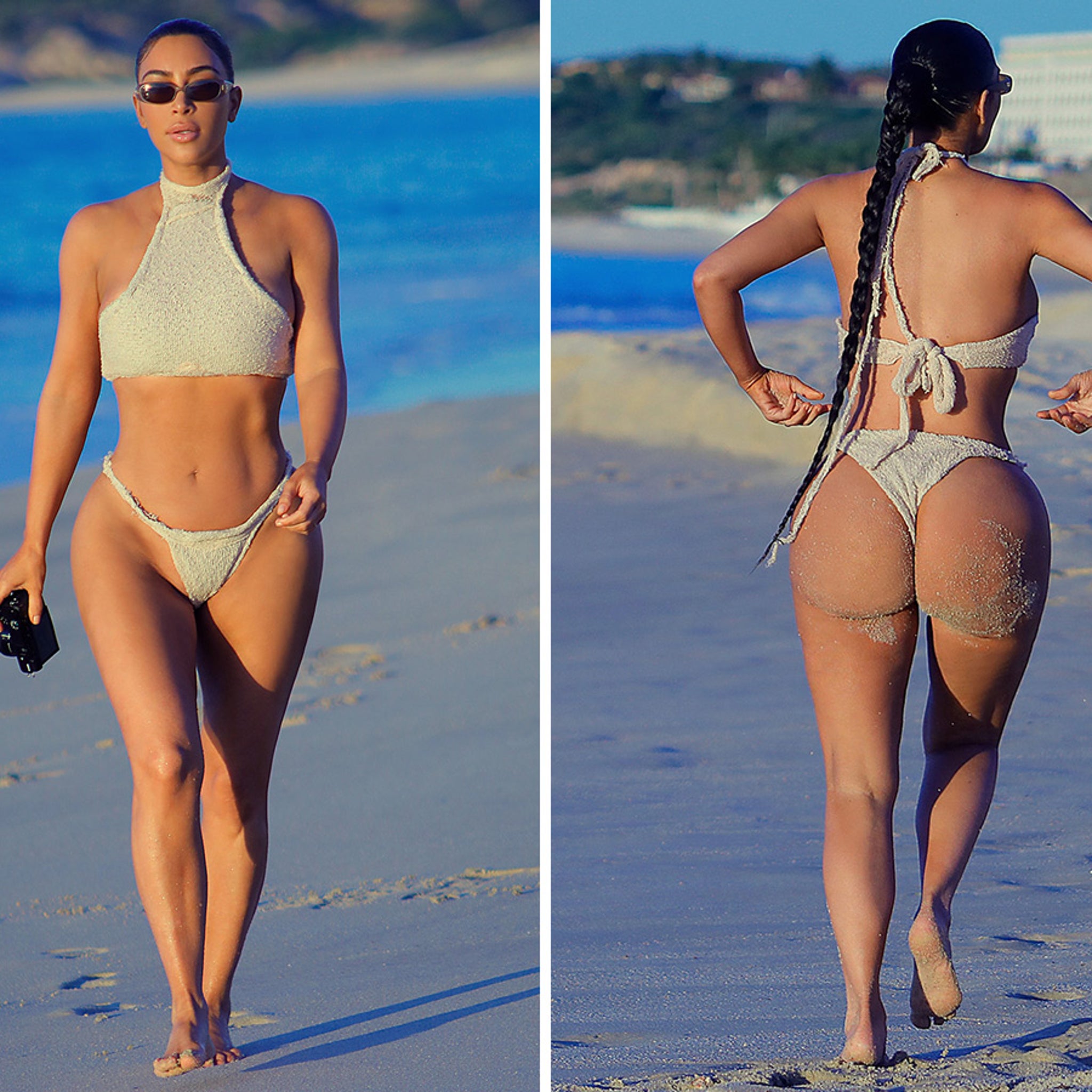 Kim Kardashian Figure -  At the Beach
