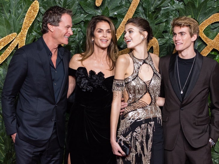 Cindy Crawford and Rande Gerber's Family Photos