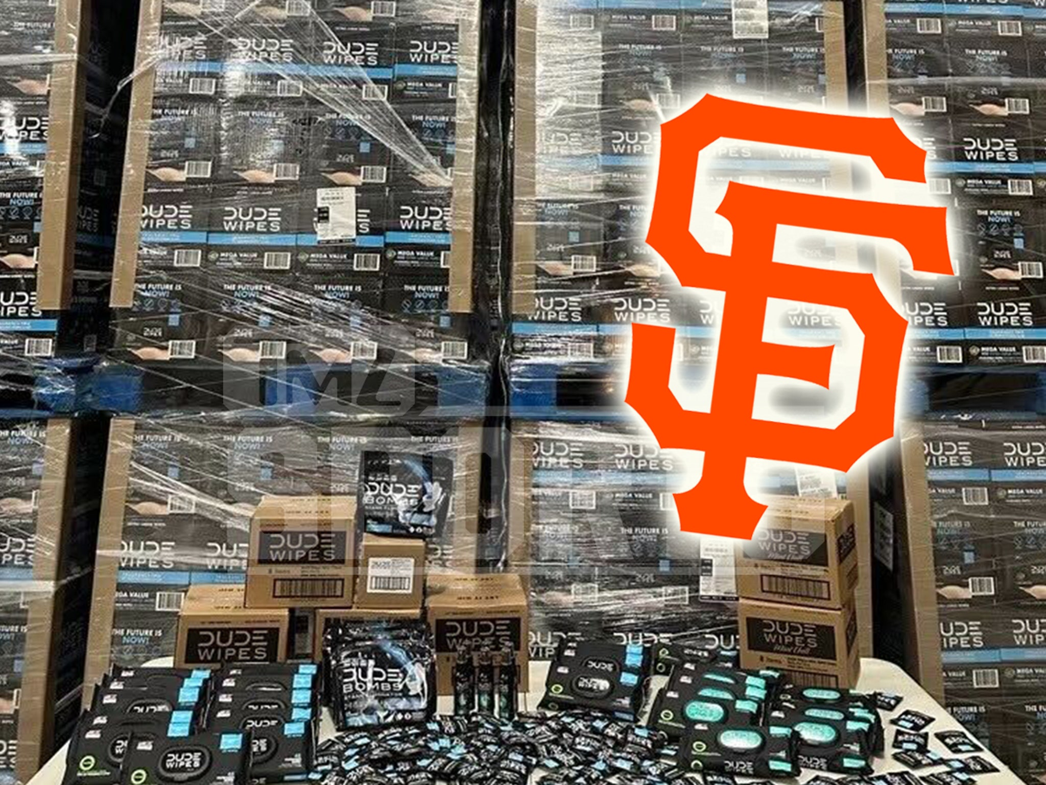 SF Giants Get Hooked Up With Dude Wipes After Players Get 'S***s