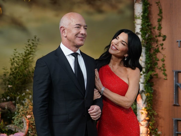 Jeff Bezos And Lauren Sanchez Together