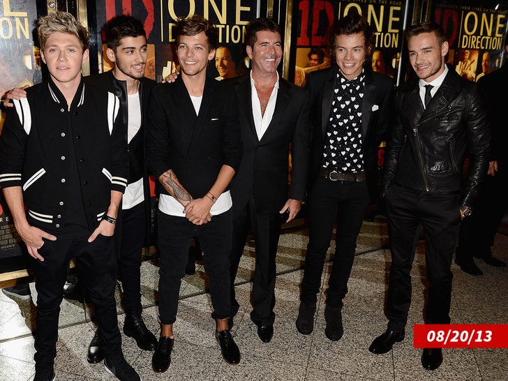 Simon Cowell in one direction