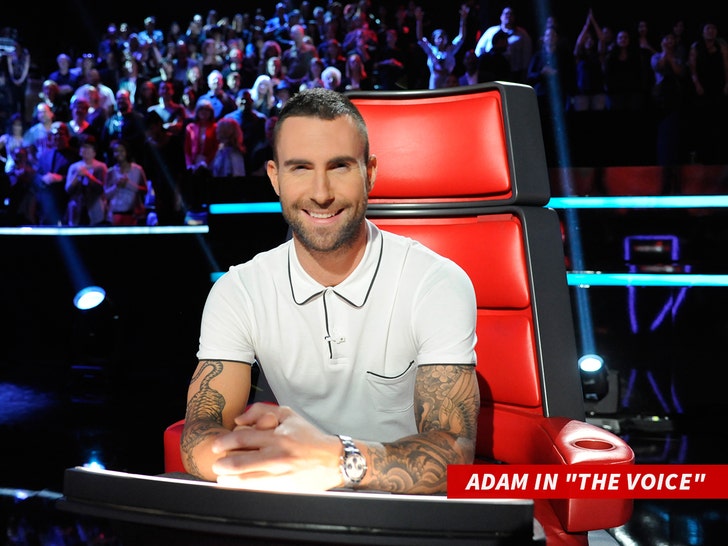 Adam Levine in The Voice