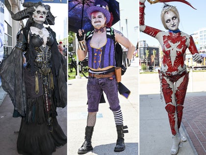 People Dressed Up In Elaborate Costumes For The 2024 San Diego Comic Con