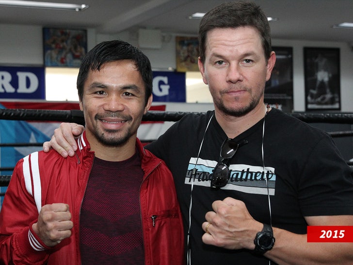 manny pacquiao mark wahlberg sub getty swipe 2