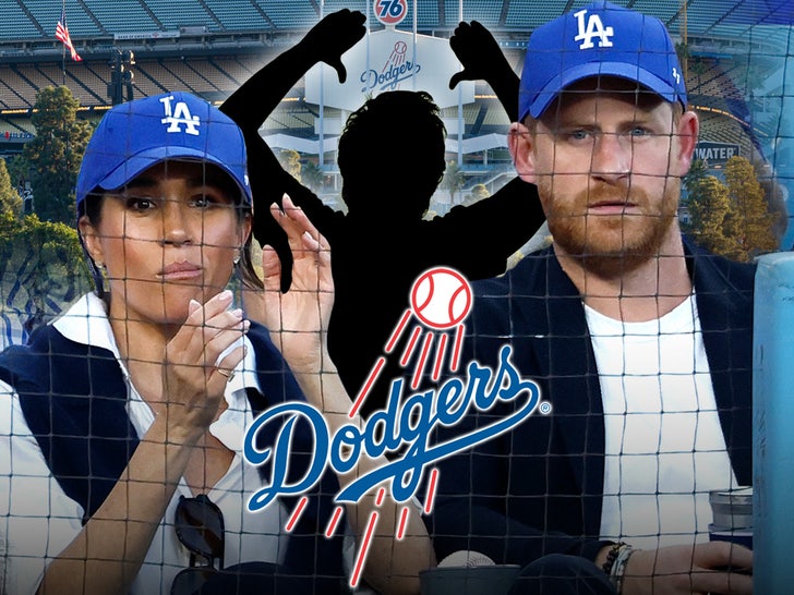 meghan harry dodgers main getty 2