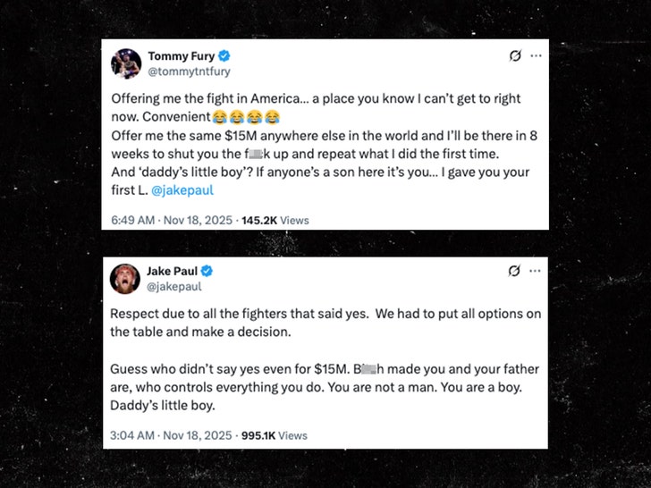 Jake Paul e Tommy Fury 1