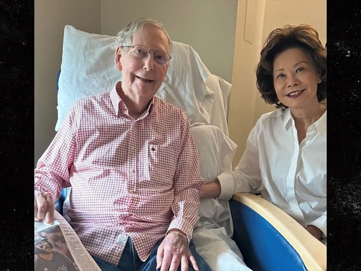 Mitch McConnell in hospital insta 1