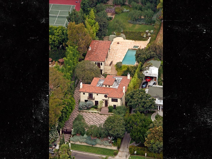 halle berrys home aerial 1