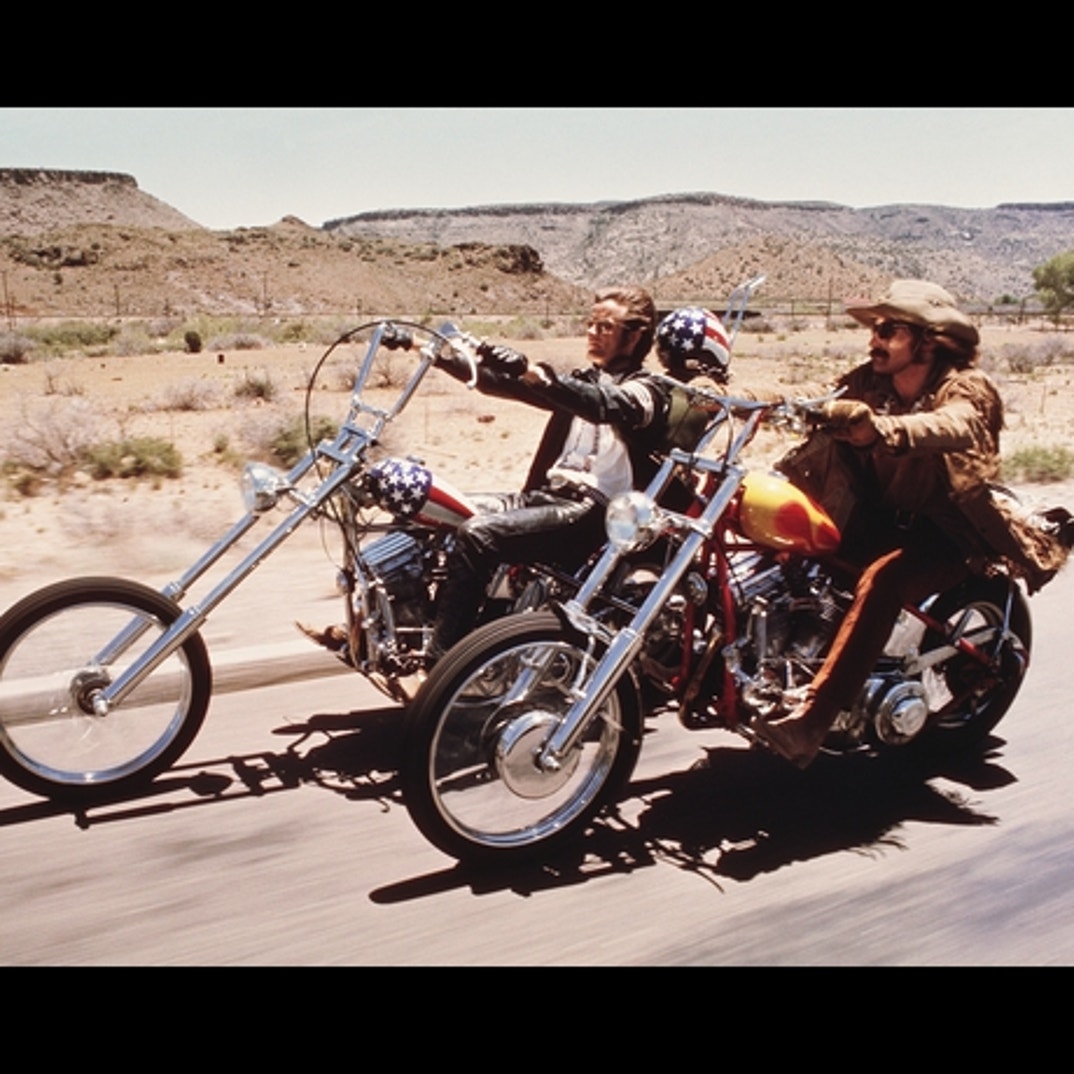 On the Set of 'Easy Rider'