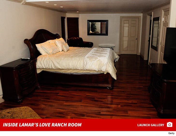 Inside Lamar Odom's Love Ranch Room