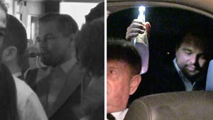 Leo DiCaprio -- A Little Vaping, a Little Drinking to Celebrate Oscar Win (VIDEO)