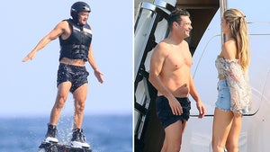 Ryan Seacrest Takes Off in Jetpack With Girlfriend in France