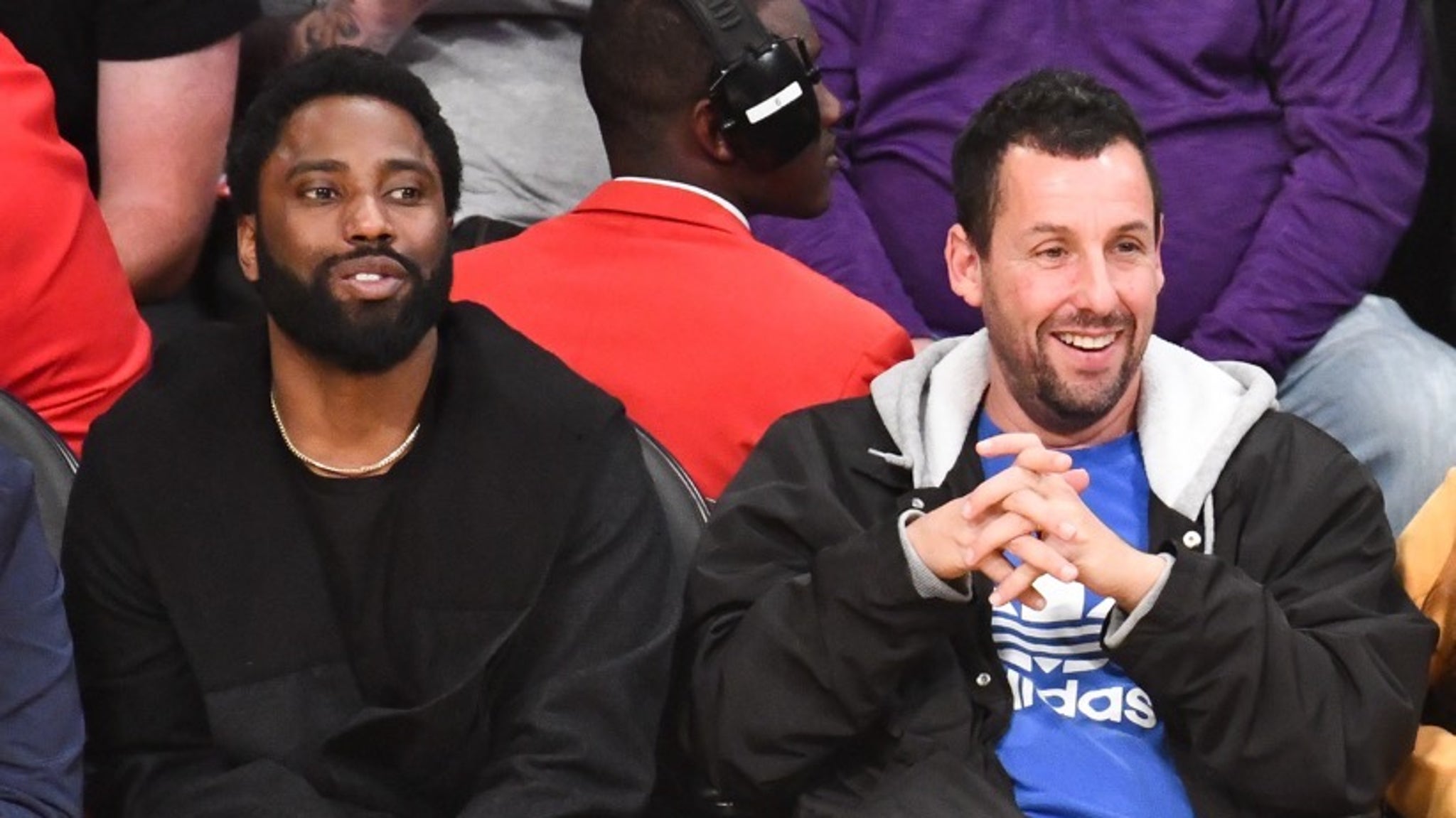 Lakers Vs. Spurs -- Famous Fans