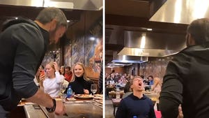 Alex Ovechkin Hibachi-Flips Food Into Teammates' Mouths To Celebrate Win