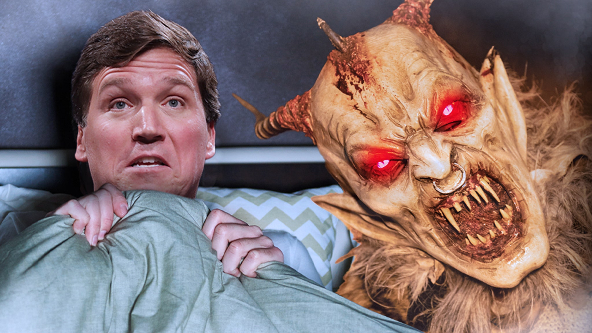 Tucker Carlson Says Demon Attacked Him in His Sleep