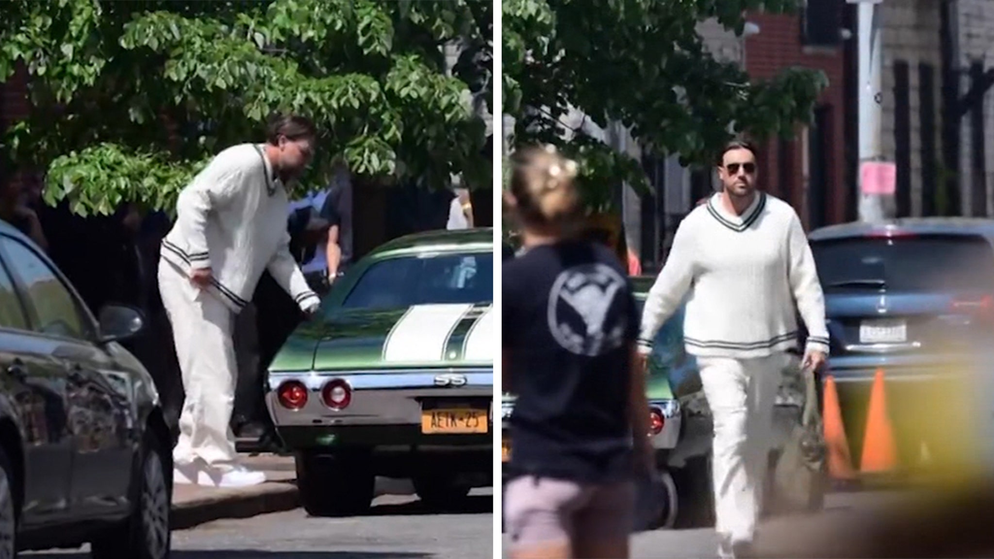 OMG! Travis Kelce looks GORGEOUS in photoshoot near Taylor Swift's apartment in New York. NFL superstar Travis Kelce turned heads on Thursday with a dashing new look during a rare photoshoot near girlfriend Taylor Swift’s Tribeca apartment. Ditching his usual football gear, the Kansas City Chiefs tight end embraced an entirely different aesthetic—one that fans are calling straight out of a British cricket field. Full video at the comment 👇👇👇-tuan