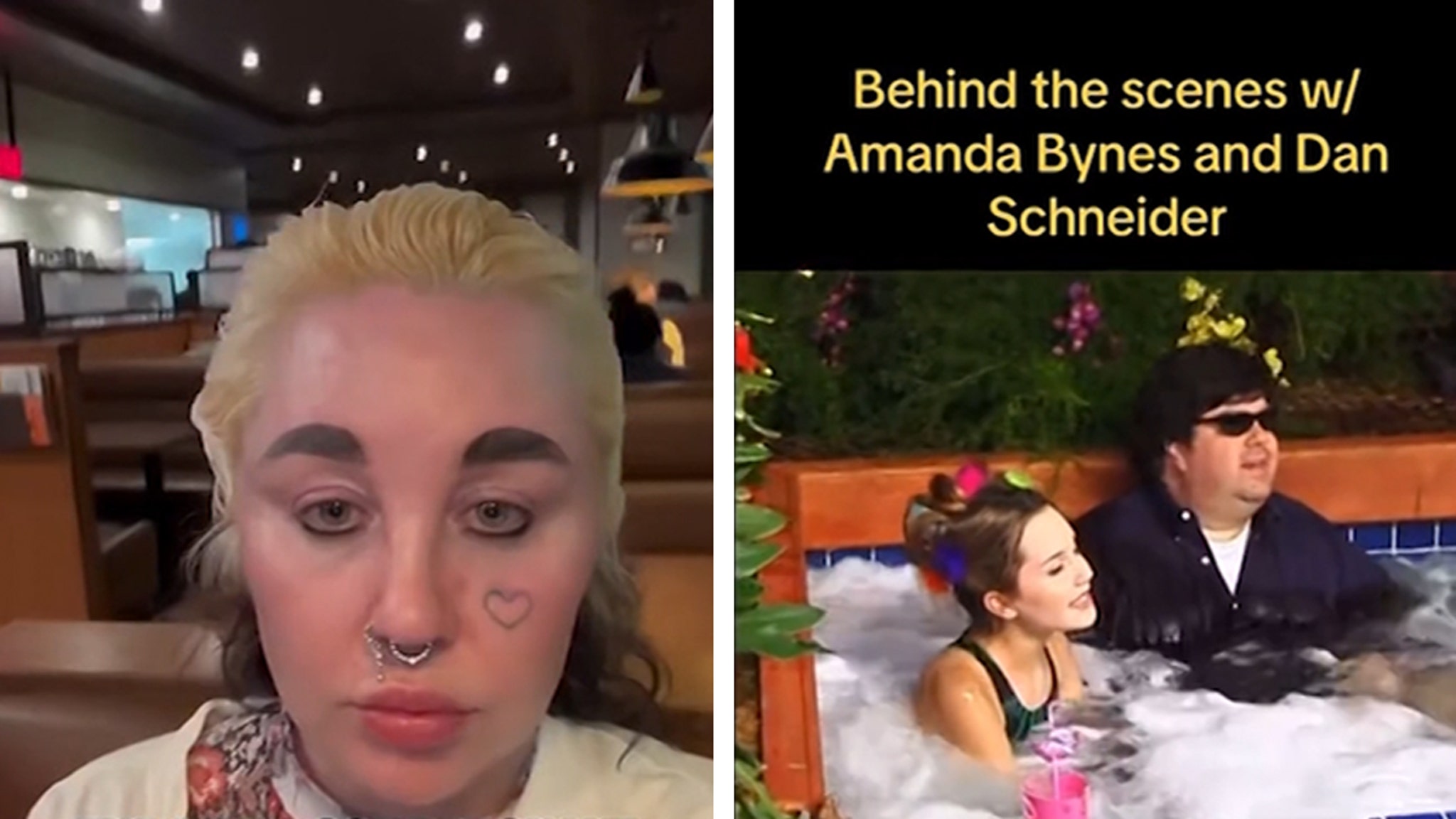 Amanda Bynes ontkent virale TikTok en beweert dat Dan Schneider haar op 13-jarige leeftijd zwanger heeft gemaakt