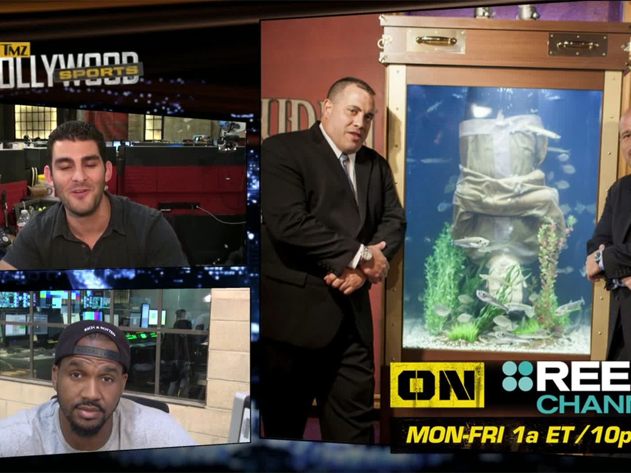 VIDEO: Marshawn Lynch gets a 'beast mode' fish tank