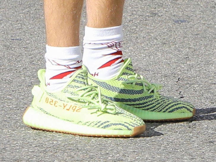 yeezys bright yellow