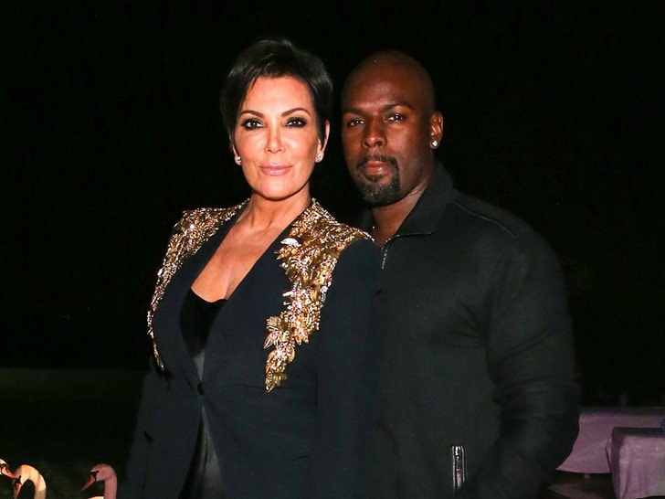 Kris Jenner and Corey Gamble Together