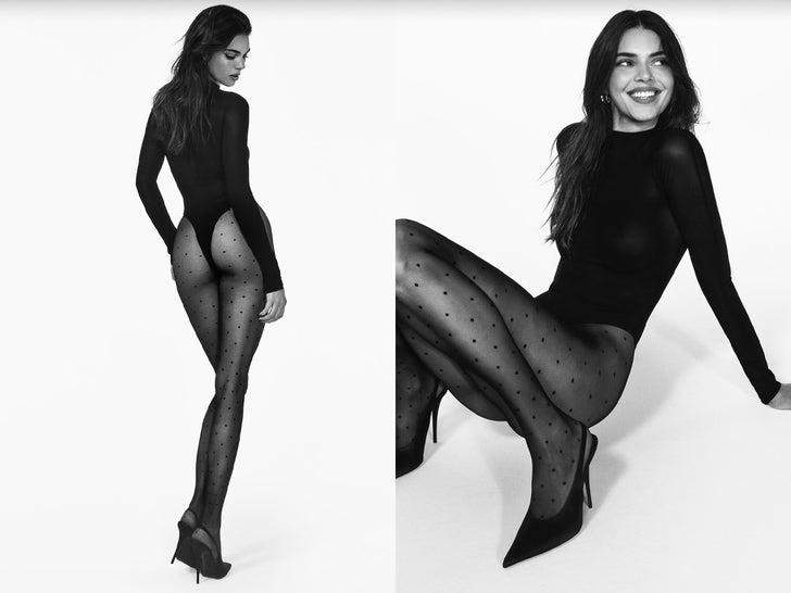 Kendall Jenner Modeling Calzedonia Tights