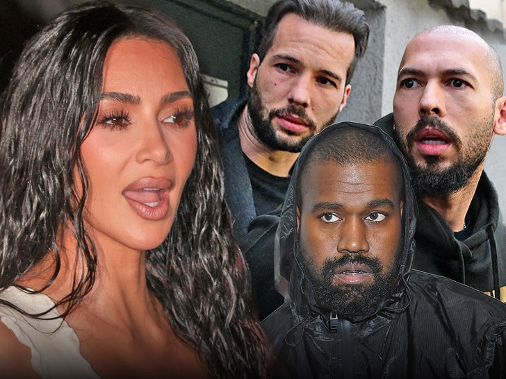 Kim Kardashian Kanye West Tate Brothers Main Getty