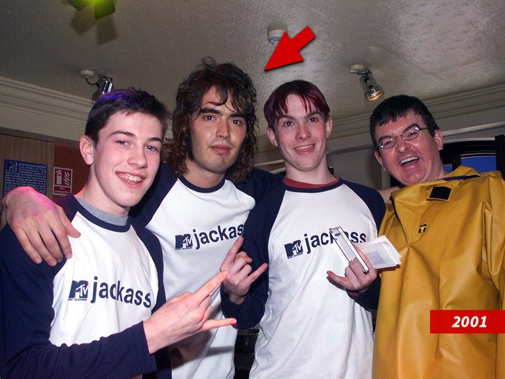 russell brand friends 2001 group shot sub shutterstock swipe