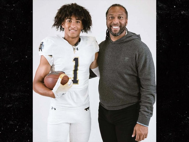 Larry Fitzgerald Devin fitzgerald Notre Dame Football
