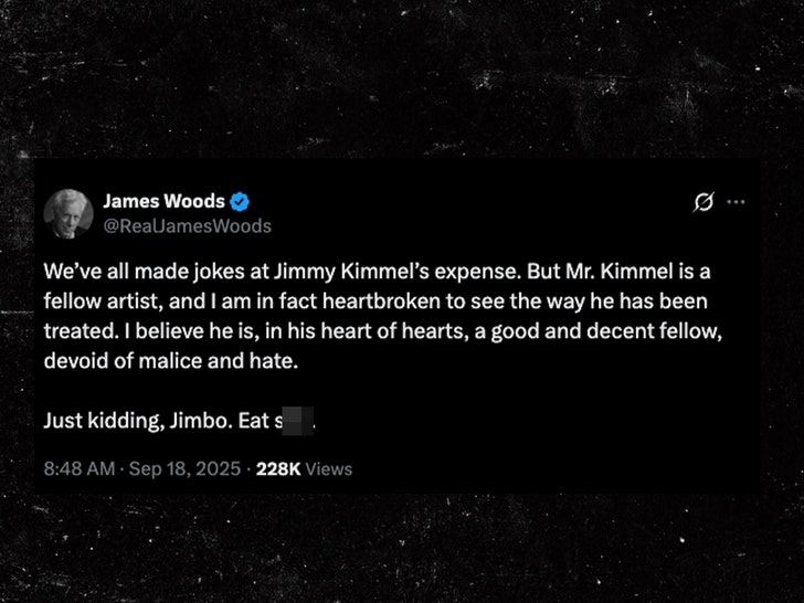 james woods tweet