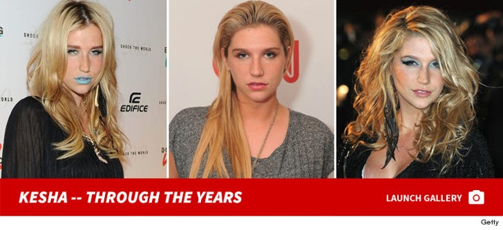 Kesha -- Through The Years