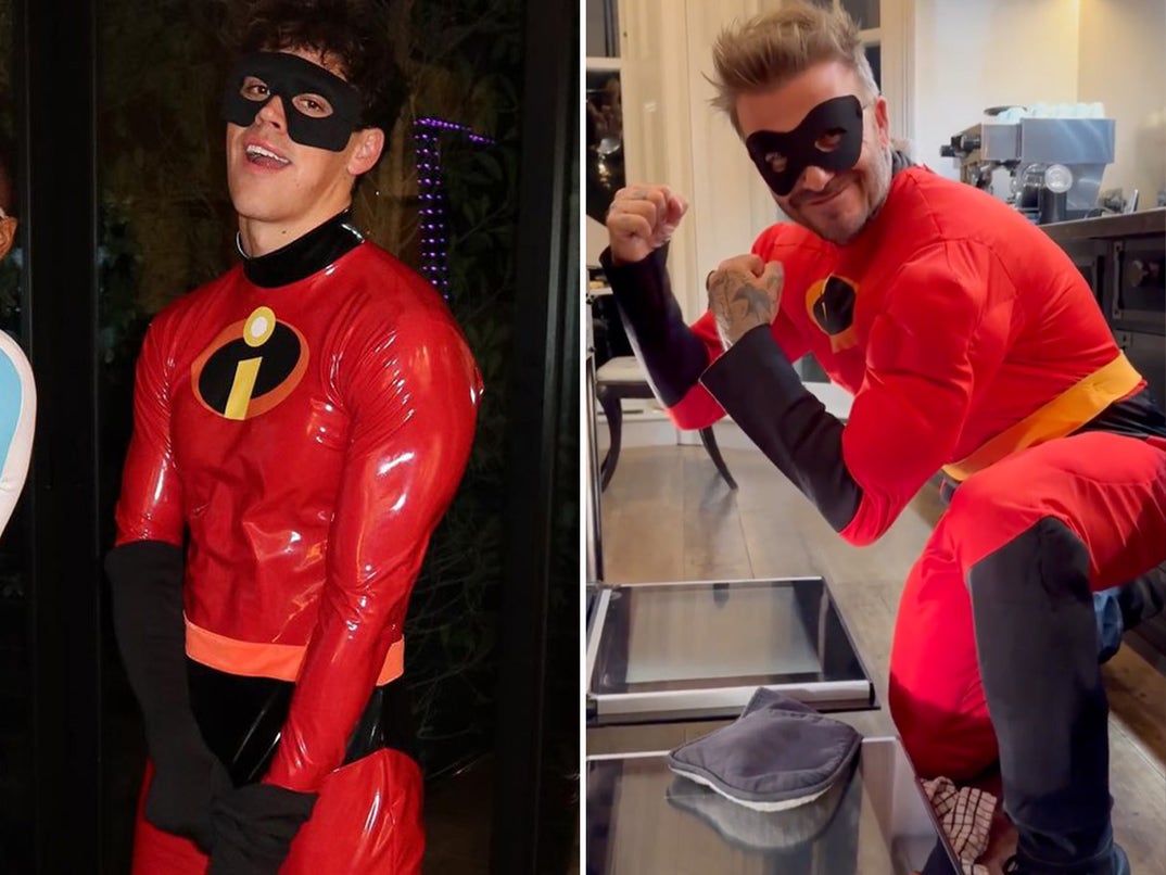 Noah Beck vs. David Beckham -- Mr. Incredible Edition
