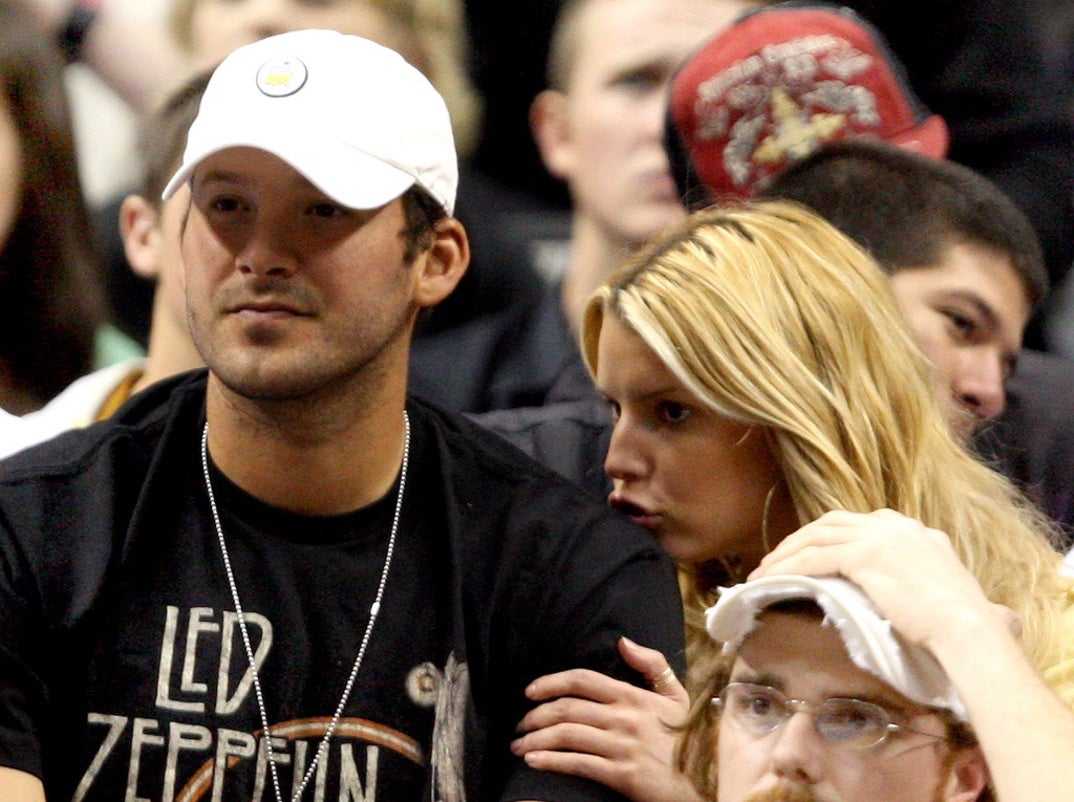 Jessica Simpson And Tony Romo Happier Times 6