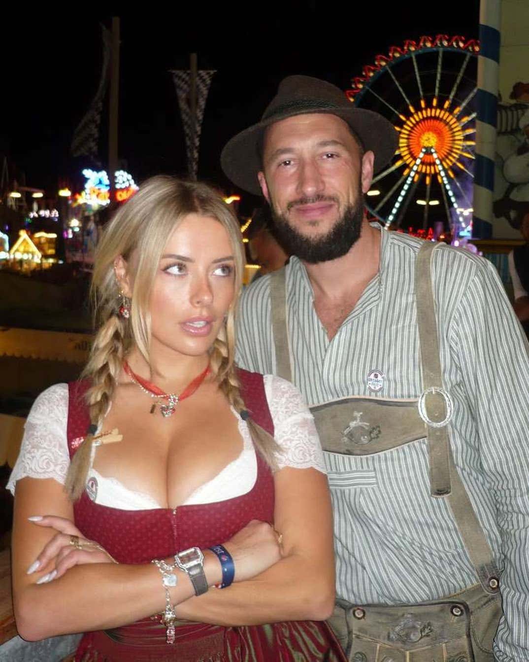 Corinna Kopf and Mike Majlak