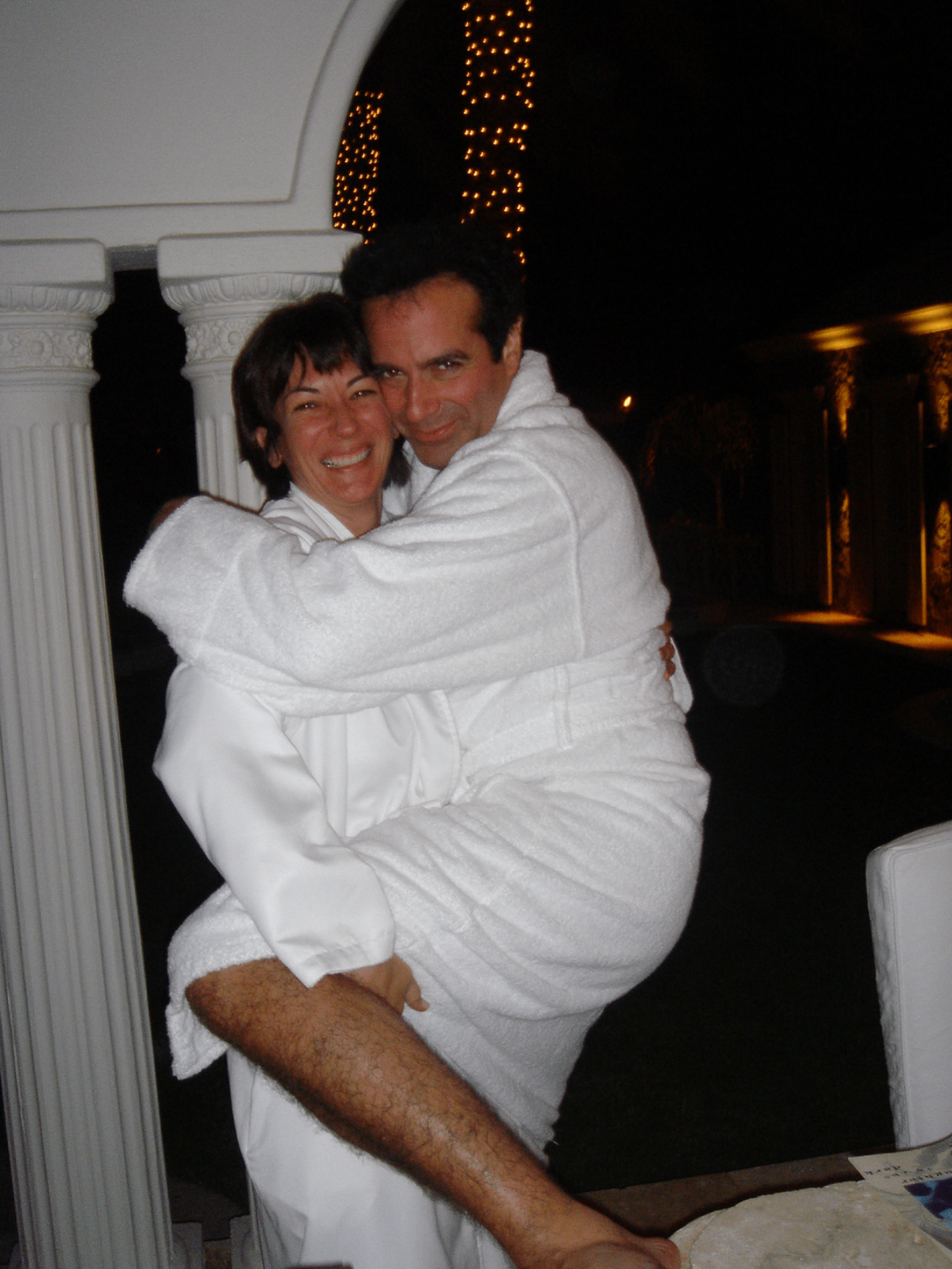 David Copperfield and Ghislaine Maxwell