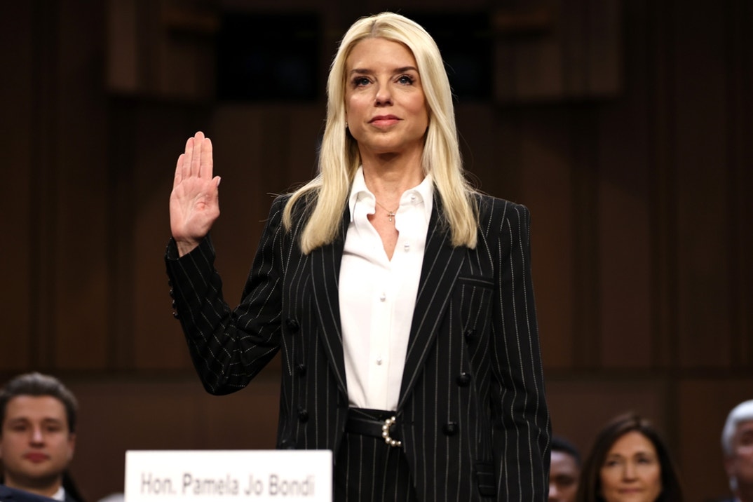 Pam Bondi Hard At Work 5
