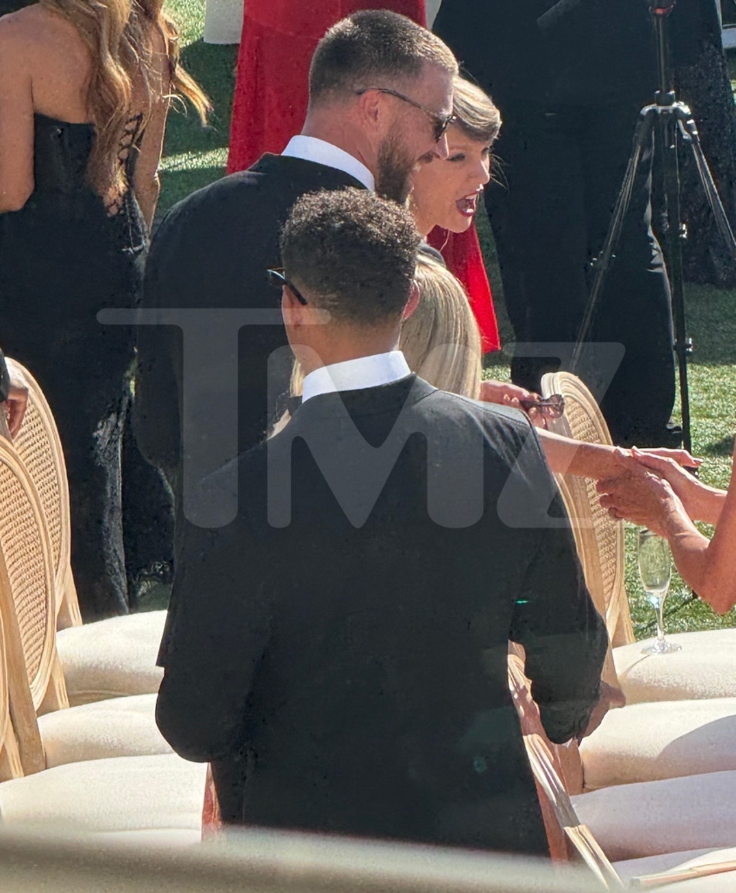 Taylor Swift Travis Kelce Juju Smith Wedding 9