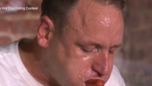 Joey Chestnut Breaks Own Record at Nathan's Hot Dog Eating Contest