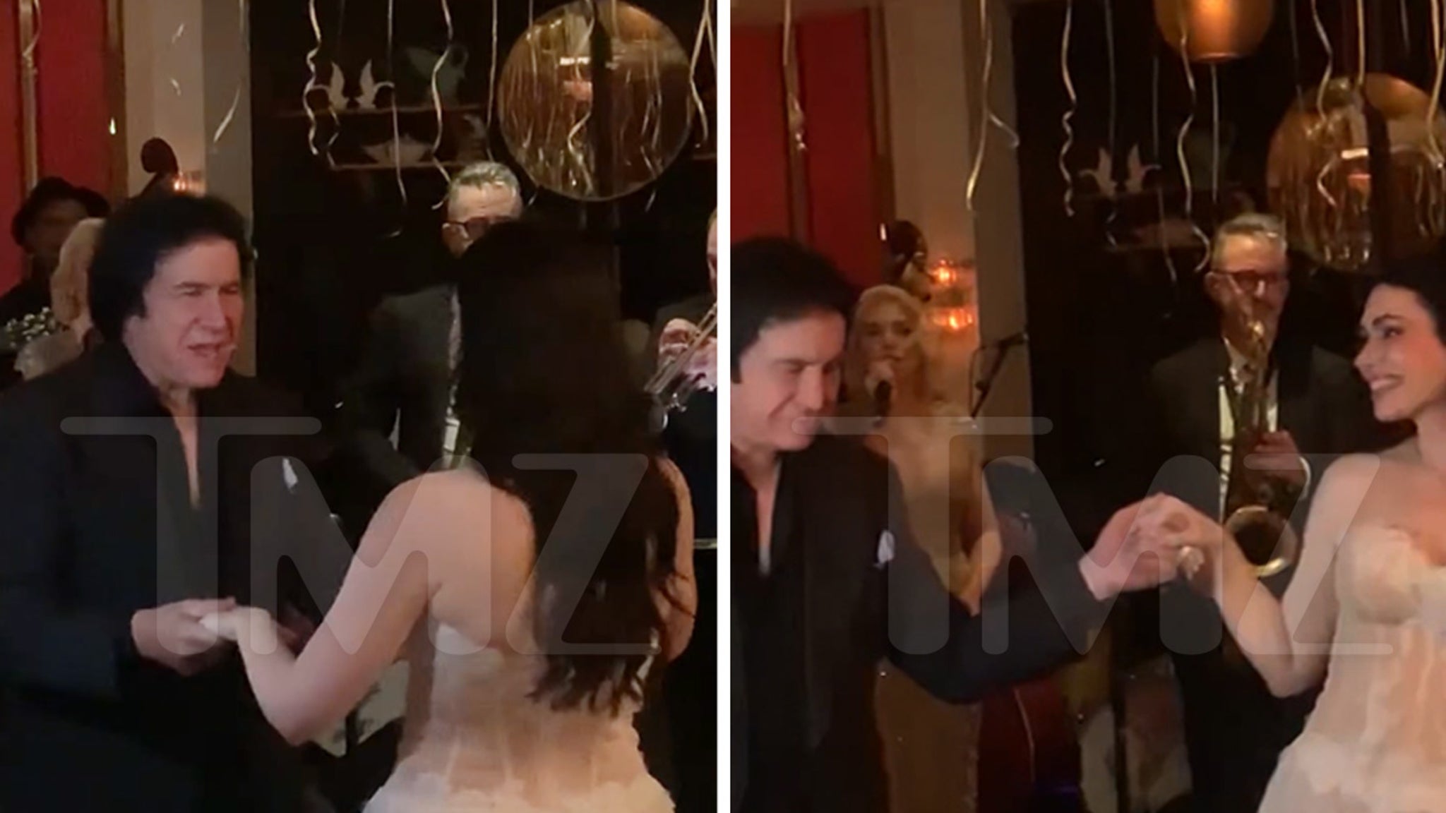 Gene Simmons Shares First Dance With Daughter Sophie At Her Wedding