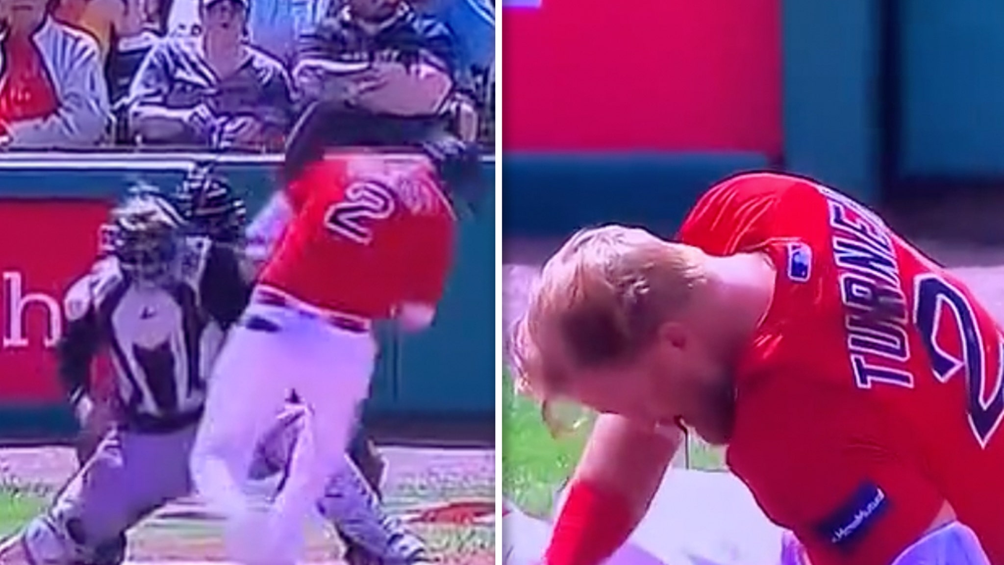 Red Sox issue update after Justin Turner left bloodied and forced from game  after being struck in the face by pitch