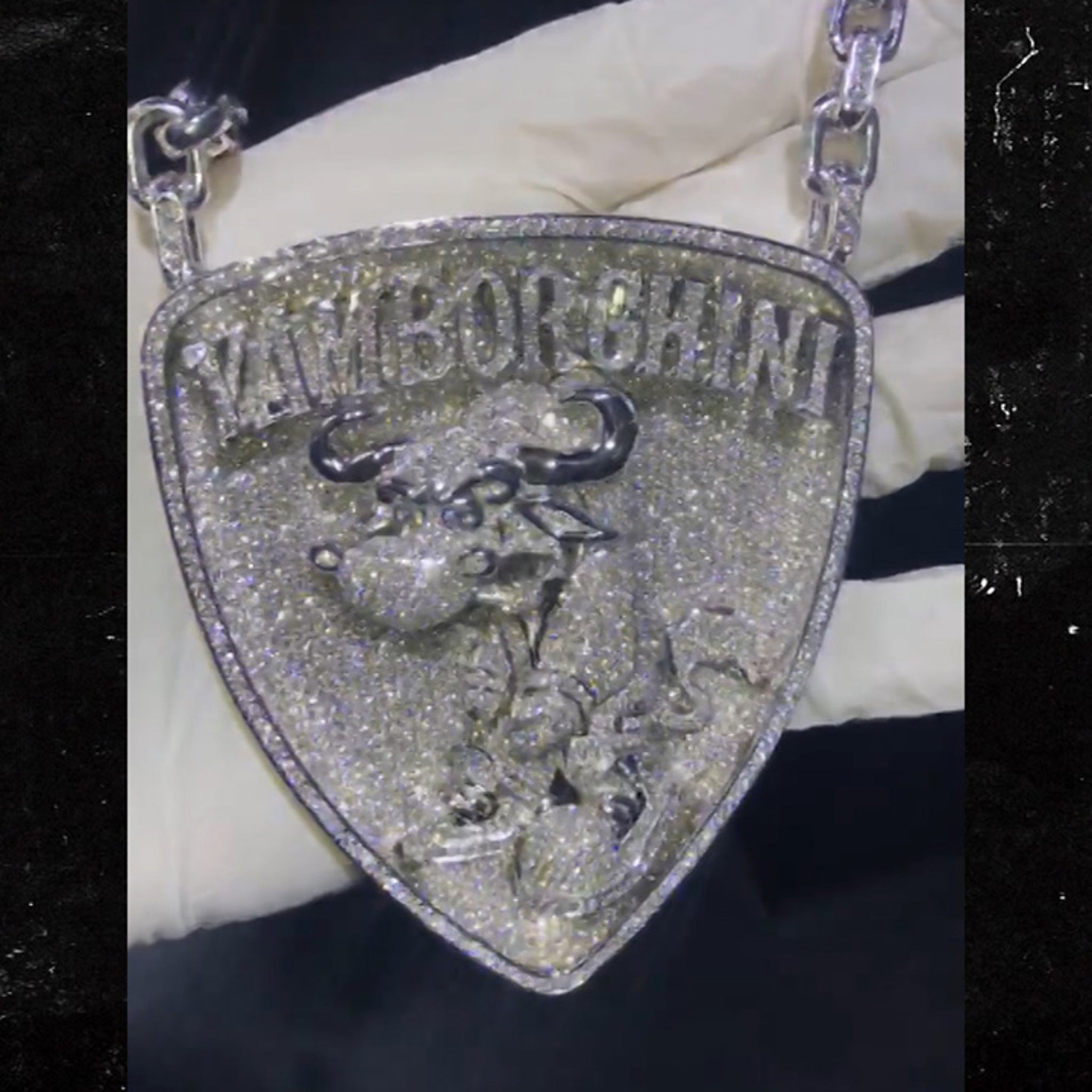 A$AP Yams Diamond-Laced Tribute Chain Made For Ferg