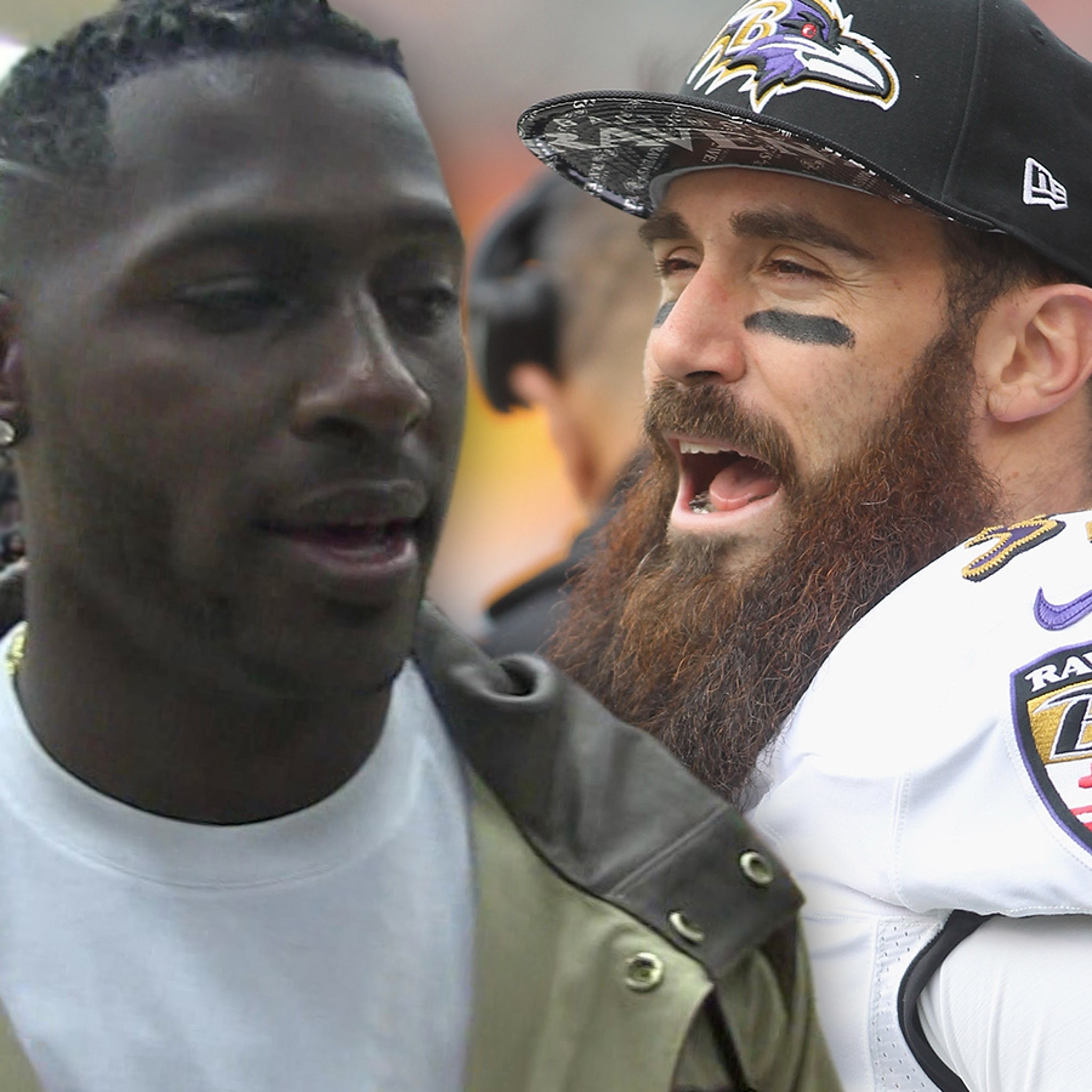 Antonio Brown, Rams safety Eric Weddle trade barbs on social media