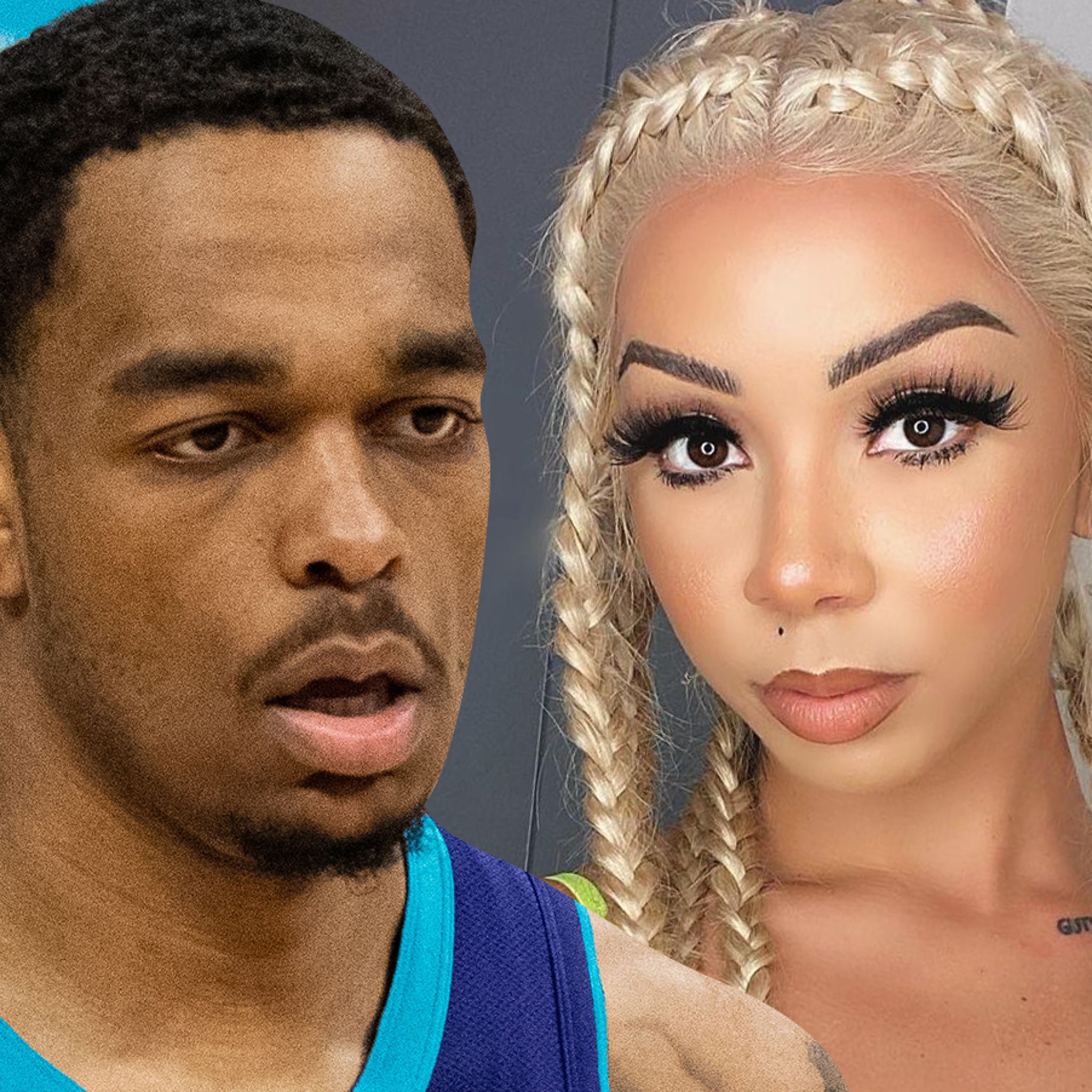 PJ Washington Calls Out Insta Model Brittany Renner For 'Faking