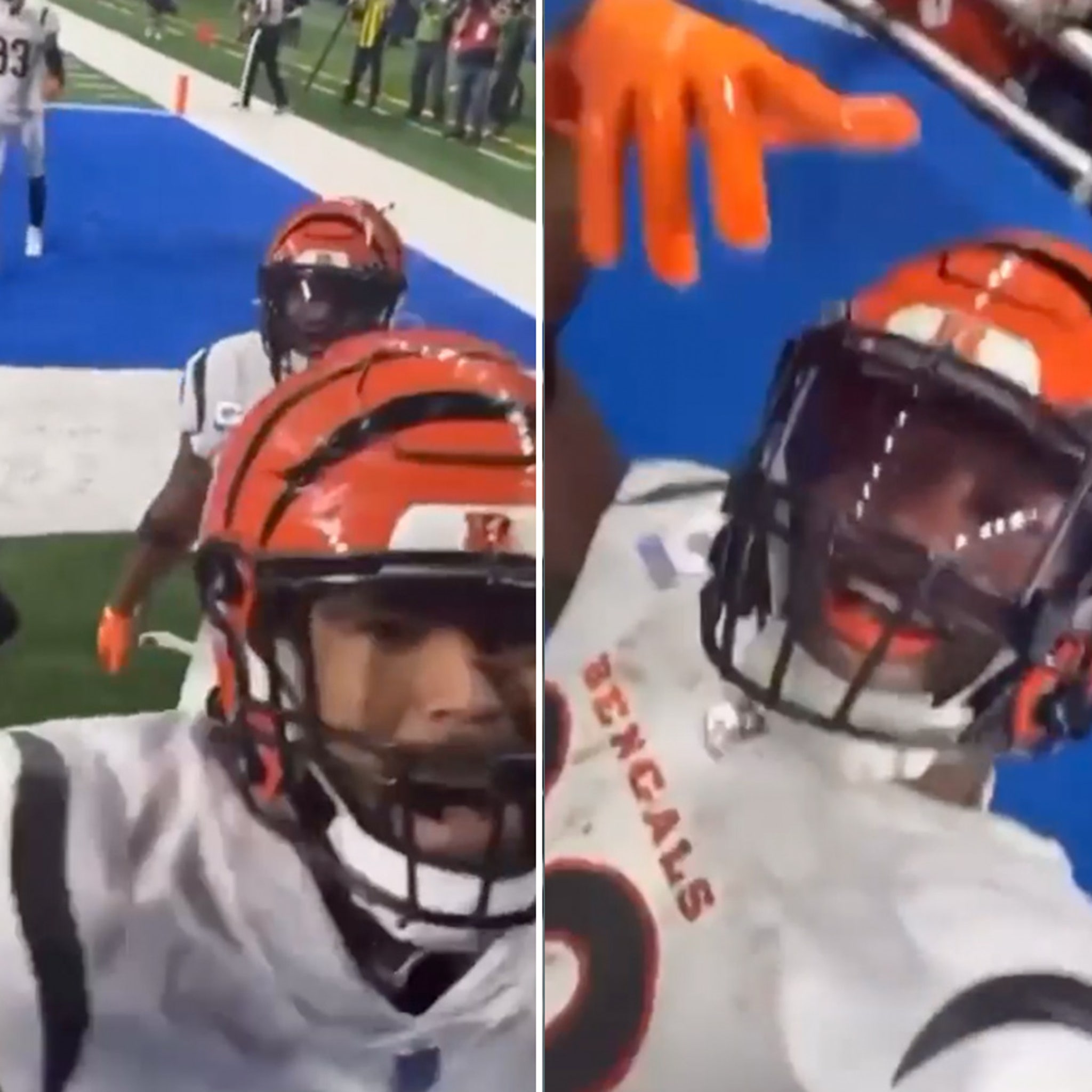 Bengals' CJ Ozumah gets ready for games by listening to Mulan