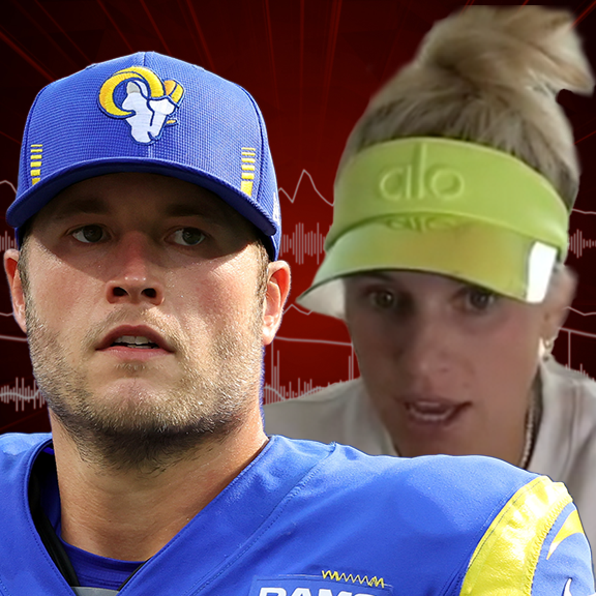 Rams QB Matthew Stafford 'not too worried' about wife's take on team