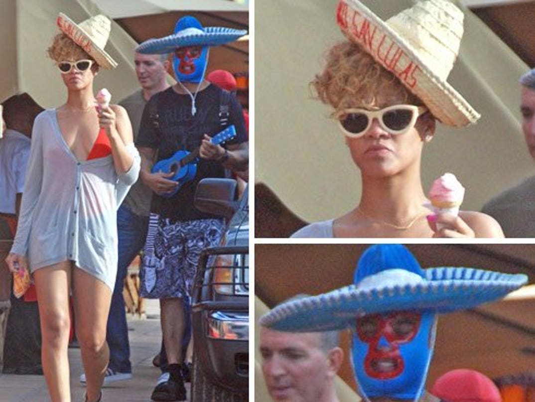 Rihanna & Matt Kemp: Mexico Mates: Photo 2406076