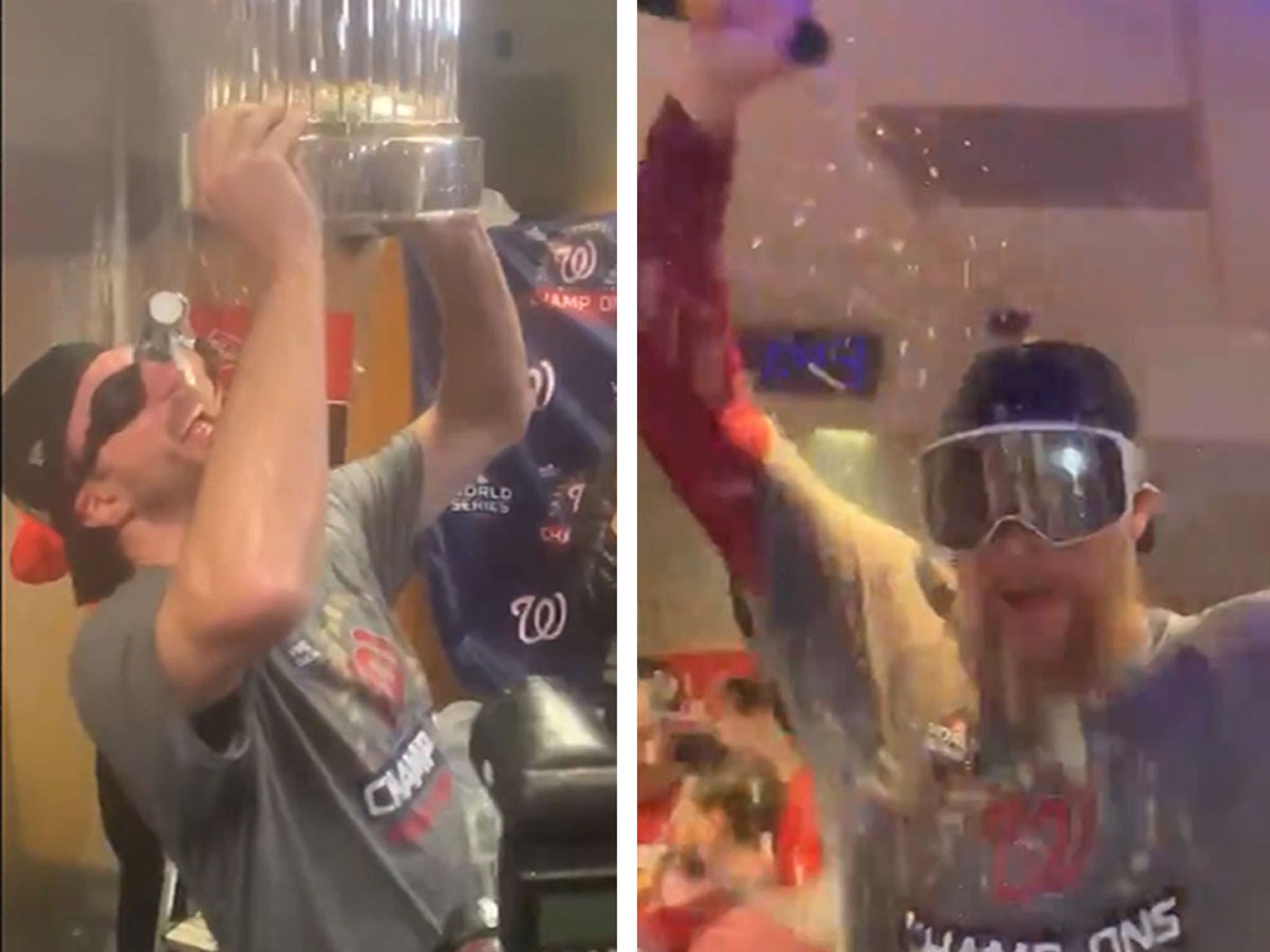 We All Remember the World Series Celebration. How About the Guy