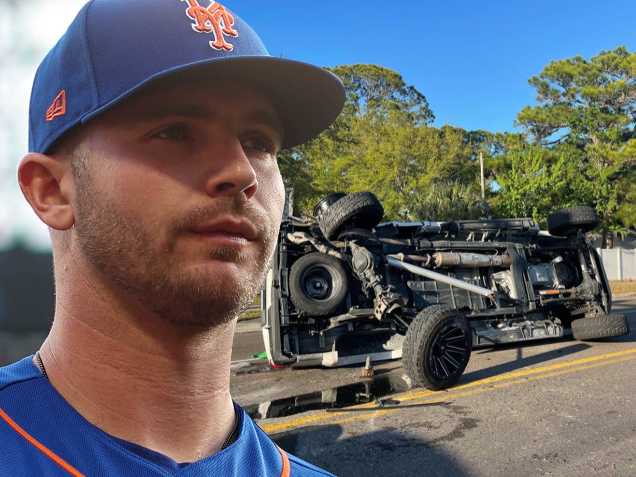 Pete Alonso details scary car accident on way to Mets spring training
