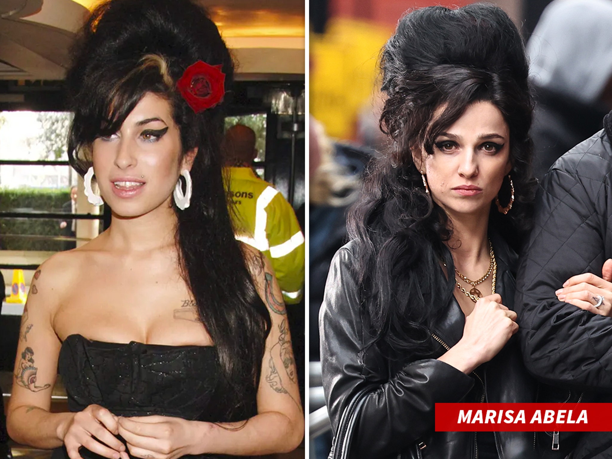 See Marisa Abela Transform Into Amy Winehouse for Back to Black