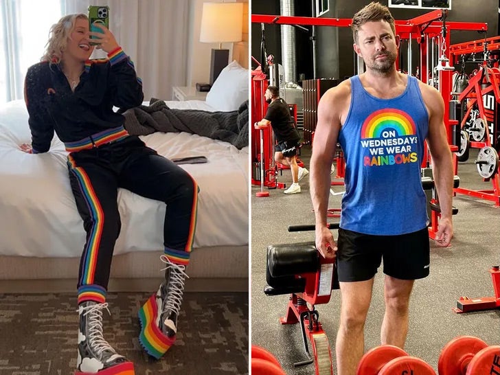Stars show off their PRIDE