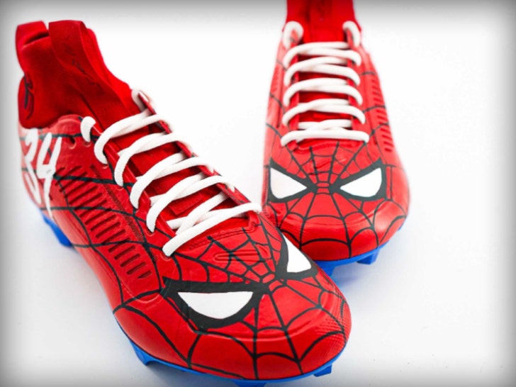 spiderman cleats